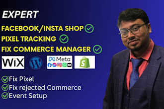 fix meta pixel issue and set up facebook, instagram, tiktok shop for shopify