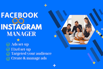 create facebook ads,instagram ads,campaigns,managers,targeted advertising