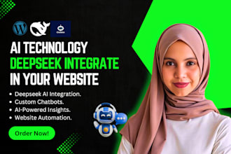 integrate deepseek ai chatbot into your website for powerful automation