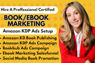 amazon kindle book self publishing KDP ads book promotion ebook marketing funnel