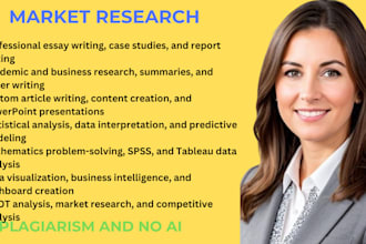 do market research, competitor analysis, swot and pest analysis, segmentation