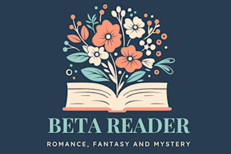 beta read and provide detailed feedback on your manuscript