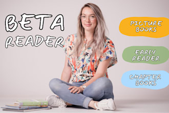 beta read your picture book and give honest feedback
