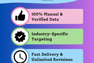 extract targeted contact lists for any industry