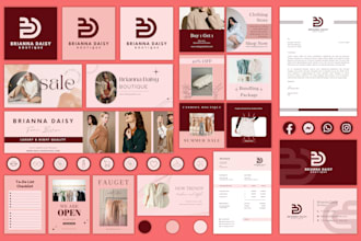 design luxury signature logo, branding kit, and brand identity