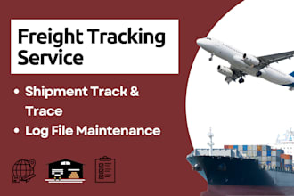 do shipment tracking and log management for freight services