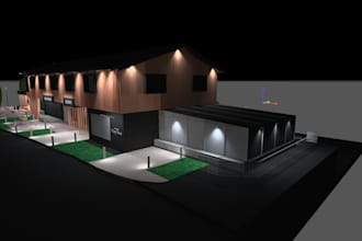 design a professional photometric lighting plan using dialux evo