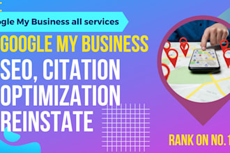 map and local SEO, google my business, and gmb ranking citations