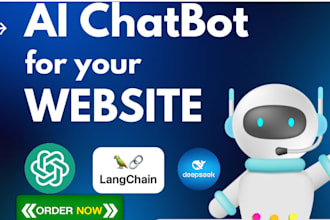 build ai chatbot open ai chatgpt deepseek ai for your ecommerce business website