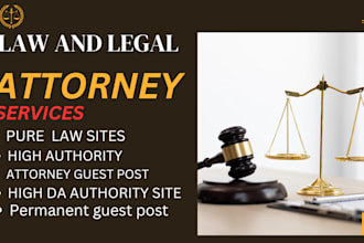 do high quality law and legal firms guest post SEO backlinks