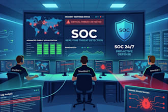 design, build, and offer fully managed noc and soc services