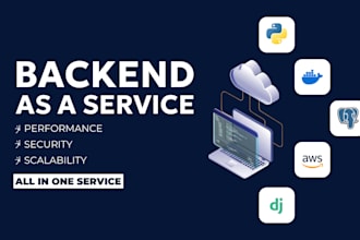 create fast automation backend service scalable with apis and deploy it on cloud