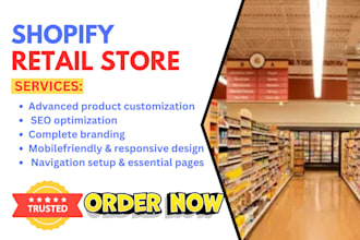 design modern shopify retail business store 3d design kiosk amazon logo store