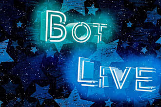 develop livestreaming bot, tiktok bot, youtube bot, facebook api bot, twitch bot