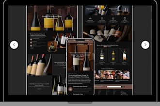 design wine shopify store wine store wine website liquor shopify store