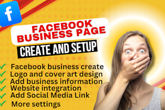 do facebook business page setup and create professional