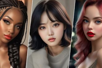create realistic ai, ai character, ai influencers, ai girl, onlyfans model