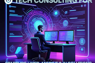 do tech consulting for startups web, mobile and ai solutions