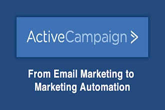setup and design activecampaign automation for you