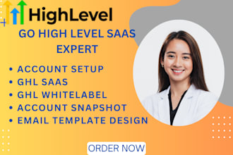 setup and build your ghl saas pro account gohighlevel white label saas website