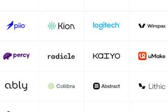 design modern tech ai saas crypto app icon logo splash