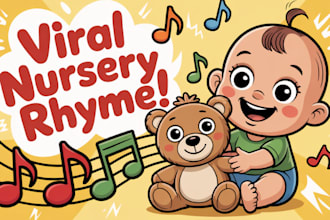 viral nursery rhymes with animation and music for your kids youtube channel