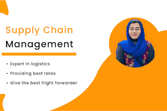 create a supply chain management and logistics resume