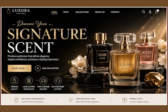 perfume shopify store perfume website perfume store fragrance cosmetics website