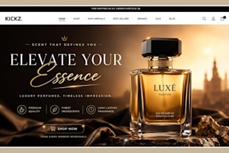 perfume shopify store perfume website perfume store fragrance cosmetics website