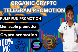 telegram promotion to 100x token sales, pump fun promotion telegram marketing