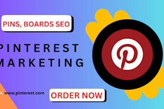 manage and optimized your pinterest for massive traffic