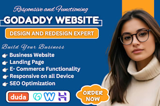 design godaddy website redesign godaddy website, webador weebly duda website