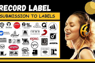 do record label submission to top active record labels to get signed