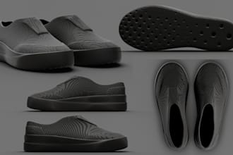 design custom 3d shoes for manufacturing, 3d printing, and ar
