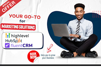 gohighlevel email marketing hubspot fluent crm automation a2p 10dlc registration