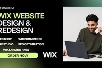 redesign wix ecommerce website design webshop webstore godaddy hostinger website