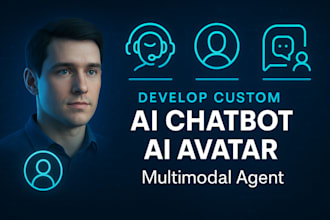 build ai metahuman chatbot voice agent ai avatar with lip sync multimodal ai rep