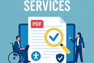 make fillable pdf , pdf remediation , accessibility, ua
