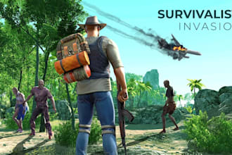 do 2d, 3d godot game, survival game, 3d game level design, unity game prototype