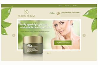 design skincare shopify store skincare website beauty store skincare website