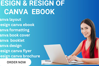 do canva ebook magazine booklet worksheet design flyers design brochure design
