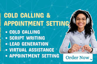 b2b cold calling, janitorial commercial cleaning services appointment setting