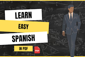 provide a fun and easy spanish beginner course in PDF