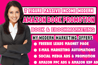 amazon book promotion, book ebook promotion, book ebook marketing sales funnel