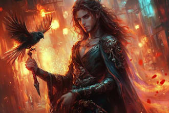 make your dnd character, dnd party and fantasy character