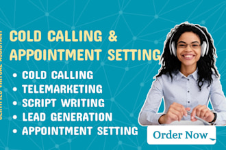 b2b appointment setting, telemarketing, vending cold calling, cold calls