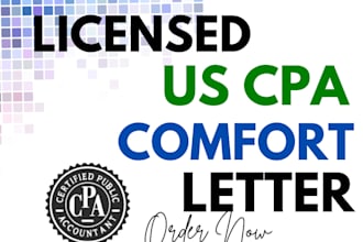 do CPA comfort letter self employed income verification mortgage lenders brokers