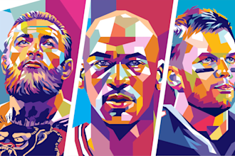 create your photo into awesome wpap pop art