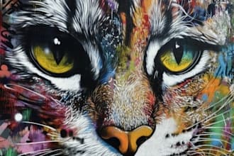 do wall art, pop art, mural, graffiti, doodle art