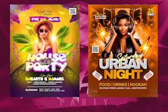club flyer, party flyer, dj flyer, event flyer, church flyer halloween christmas